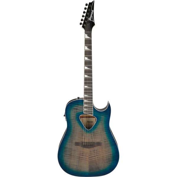 Ibanez ALT Akustikgitarre 6-String Blue Doom Burst High Gloss