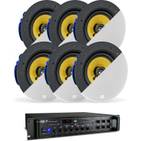 NEXT audiocom 6C8Pro.MX350 Deckenlautsprecher Set mit Verstärker