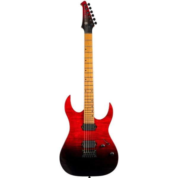 SPIRA Guitars S-450 Transparent Red