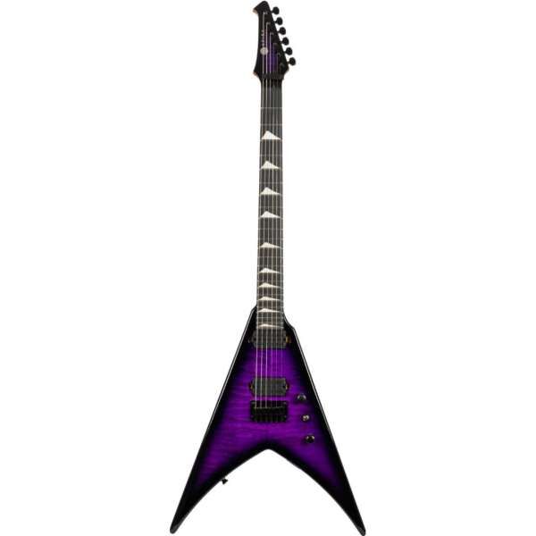 SPIRA Guitars V-500 TPP E Transparent Purple