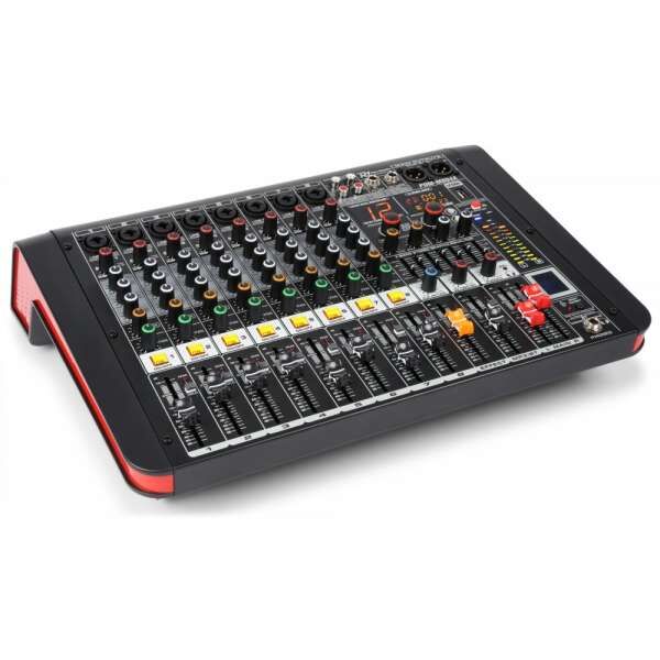 Power Dynamics PDM-M804A 8-Kanal Musik Mixer mit Verstärker