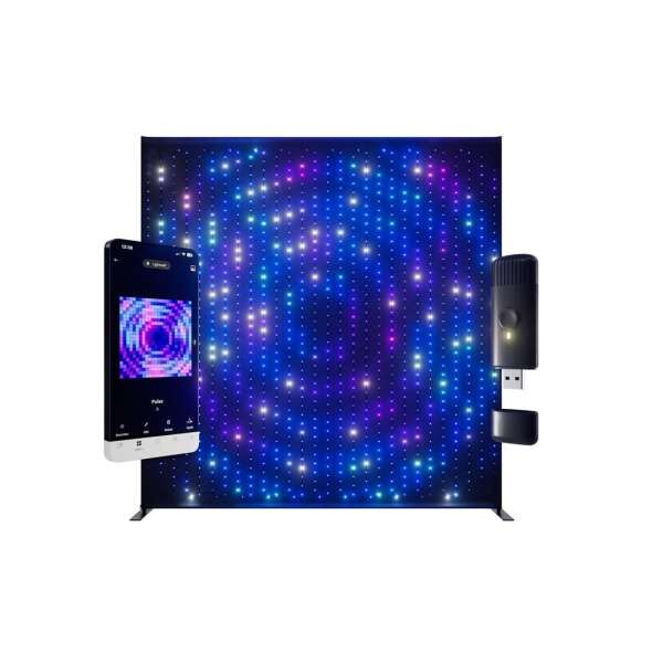 Twinkly Lightwall - LED Vorhang mit Pixelsteuerung & App