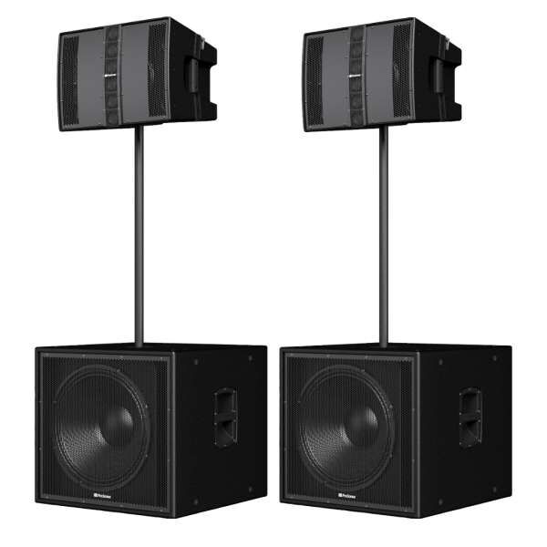 Presonus CDL10P Basic Line Array Set aktiv