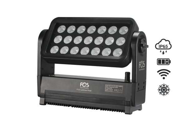 FOS Luminus Polar - IP65 Akku Wallwasher mit Frostfilter und W-DMX