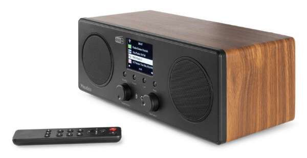 Audizio Bari Internet Radio mit DAB+ und FM sowie Bluetooth braun