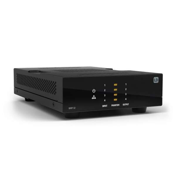 LD Systems NMP 32 - 32x32 DSP matrix. 4 analog I/O und 28x28 AES67