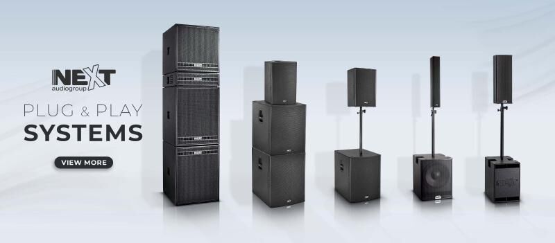 NEXT proaudio Plug & Play Systems