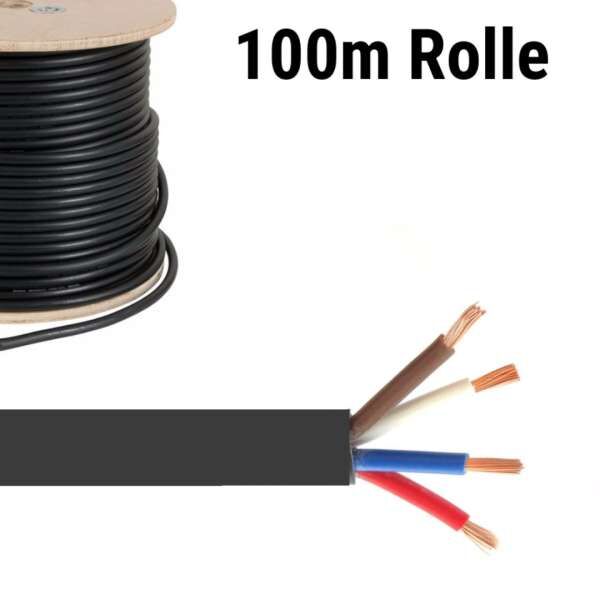 PD Connex Lautsprecherkabel 4-Pol 4 x 2,5mm Rolle 100m
