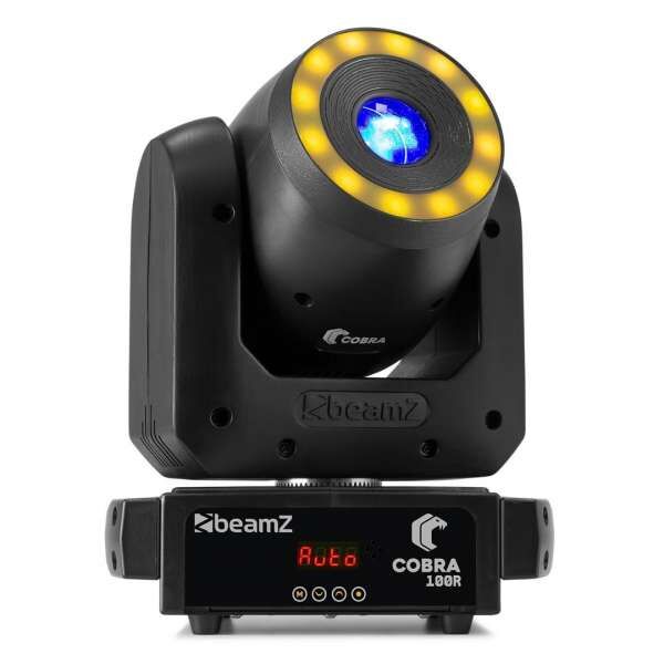 BeamZ Cobra 100R Spot mit LED Ring