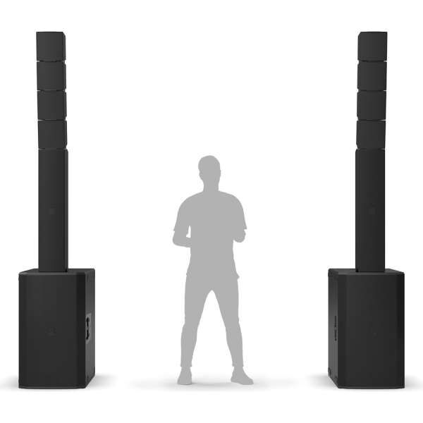 LD Systems MAILA STEREO M - Kompaktes Line Array System, 10 kW