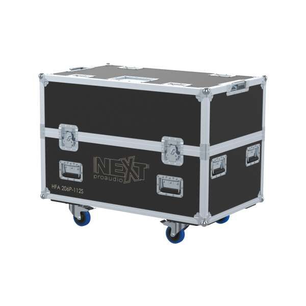 NEXT Flight-Case für HFA26.12 System (2xHFA206p + 2xHFA112s)