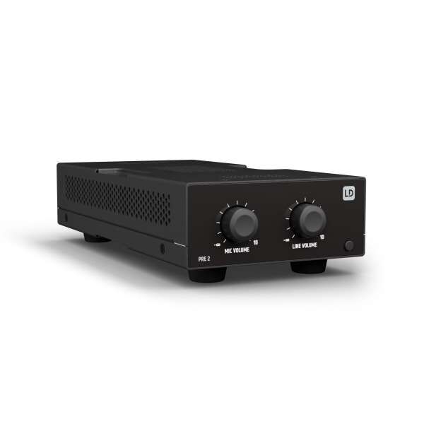 LD Systems PRE 2 2-Kanal Mikrofon- und Line-Mixer