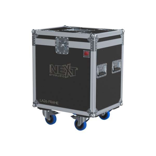 NEXT Flightcase für 2 x LA26 Flying Frame + 2 x F. Adapter