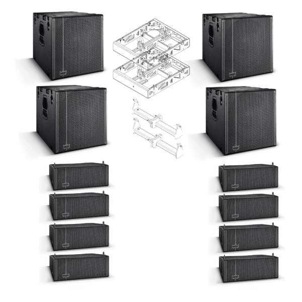 NEXT Line Array System LA26 4x2 aktiv