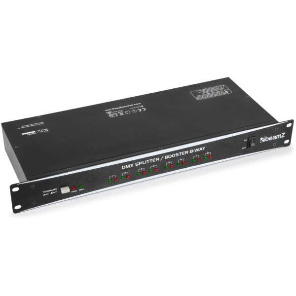BeamZ DMX Splitter / Booster 8-way