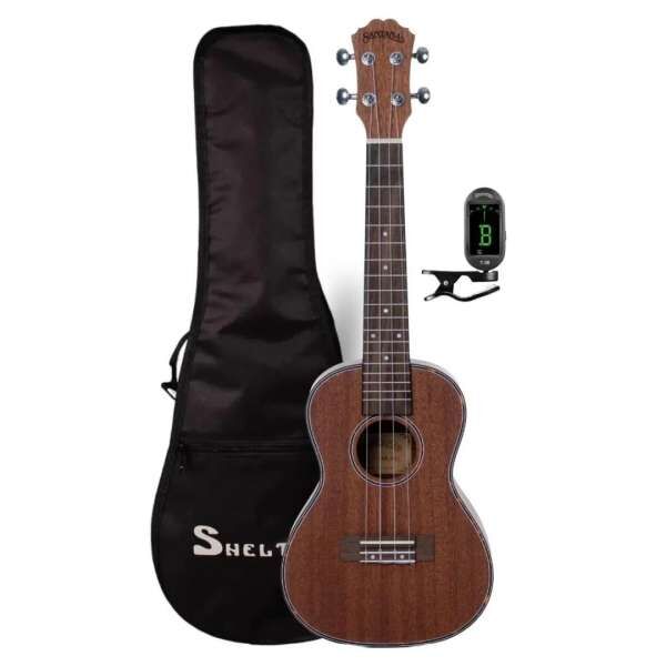 Santana U4 Konzert Ukulele inkl. Tasche & Tuner