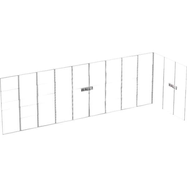 Wentex SET Frame - L-Shape SET Including Support