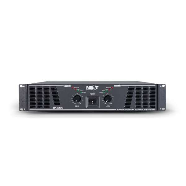 NEXT MA3200 Professional Power Amplifier 2x1600W - 2ohm