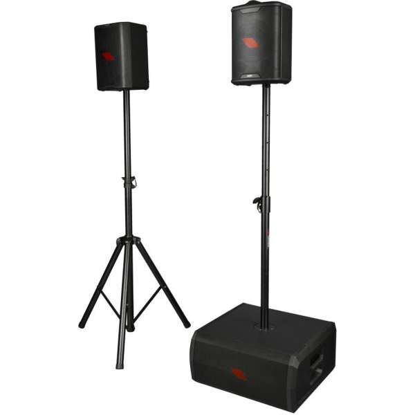 Proel FREETWOX 2.1 Akku PA Set mit Subwoofer