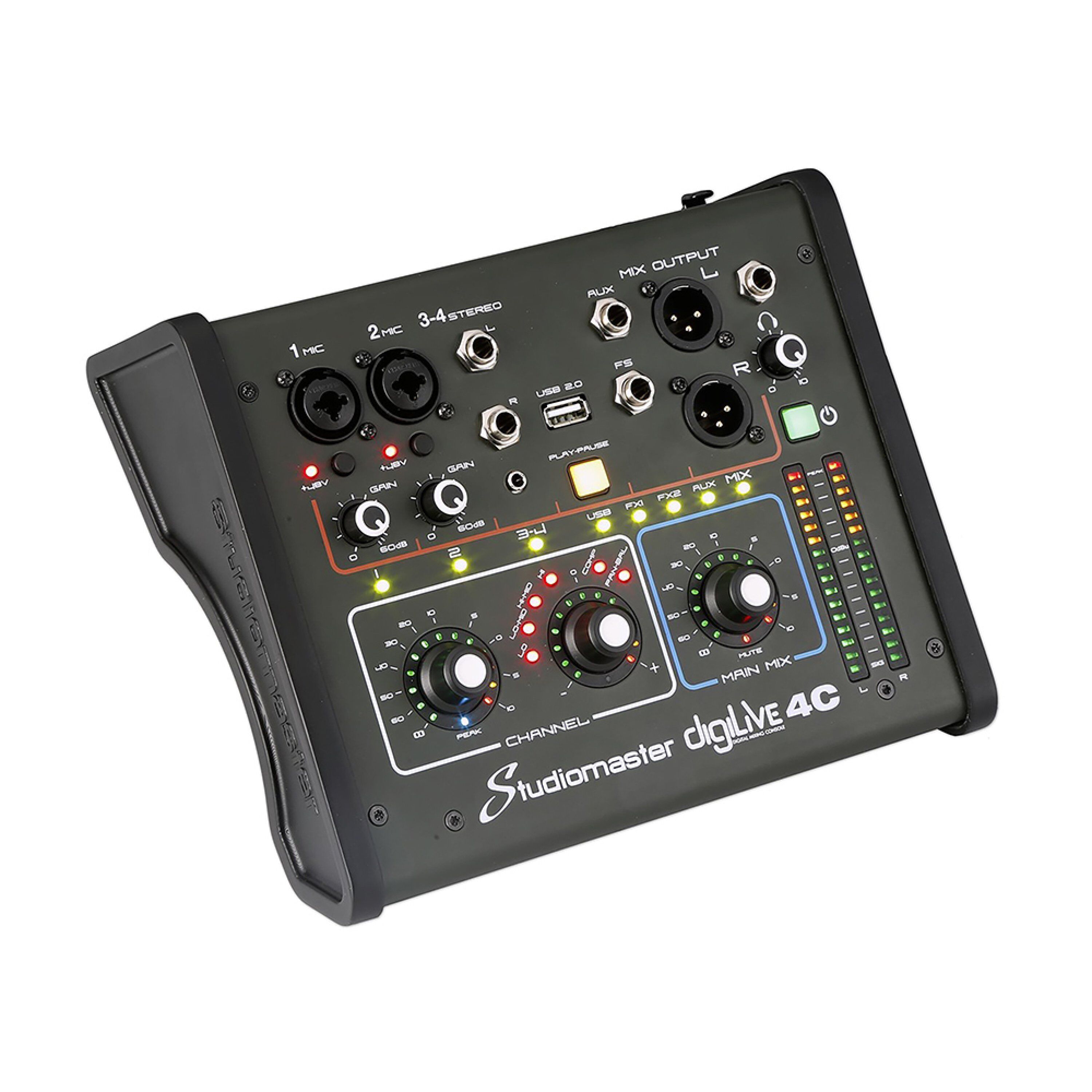 Studiomaster DigiLive 4C - Mini Digitalmischpult Mit WiFi-Control ...