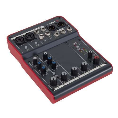 Proel MQ6 6 Kanal Kompaktmixer