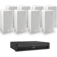 NEXT audiocom 8T8W.AD3000 Installationslautsprecher Set mit Verstärker