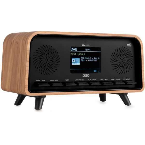 Audizio Desio DAB Radio Light Wood