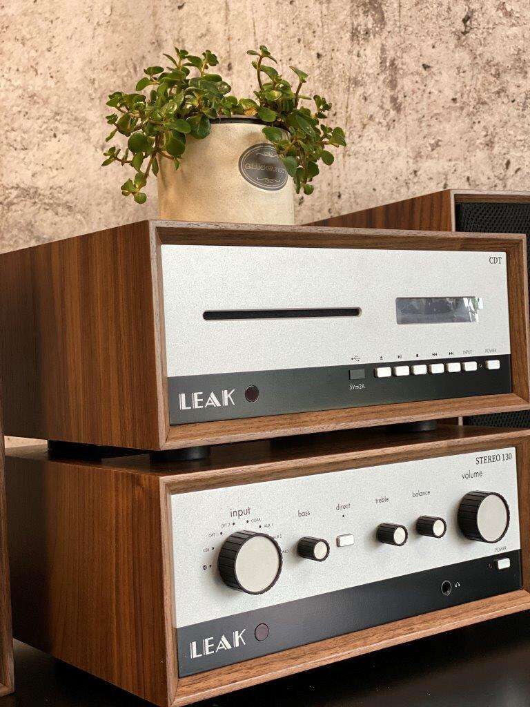 Wharfedale 85th Anniversary Denton Antique Walnut Leak Set