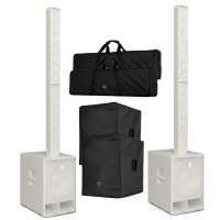 RCF EVOX V15 W Stereo Tourset mit Covern weiß