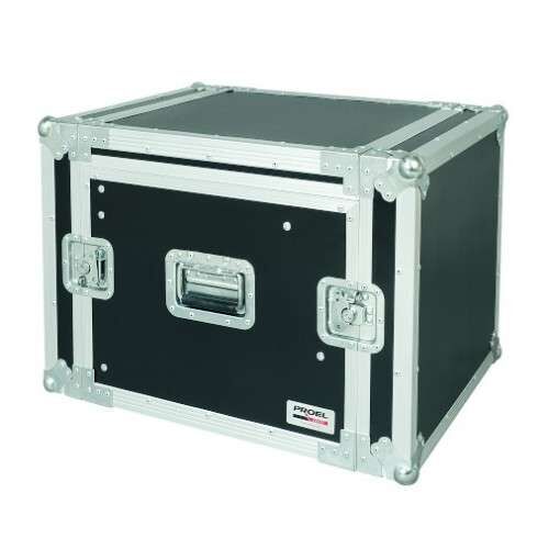 Proel Professional Winkel-Case SA08BLKM 19" 8HE 45cm tief