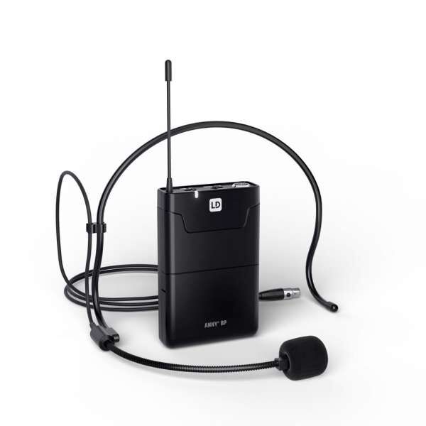 LD Systems ANNY® 10 HBH 2 B8 Akku PA Lautsprecher mit Hand- und Headsetmikrofon