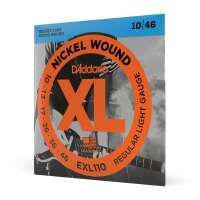 D'Addario EXL110 Saiten für E-Gitarre, mit Nickel umsponnen, Regular Light, 10-46