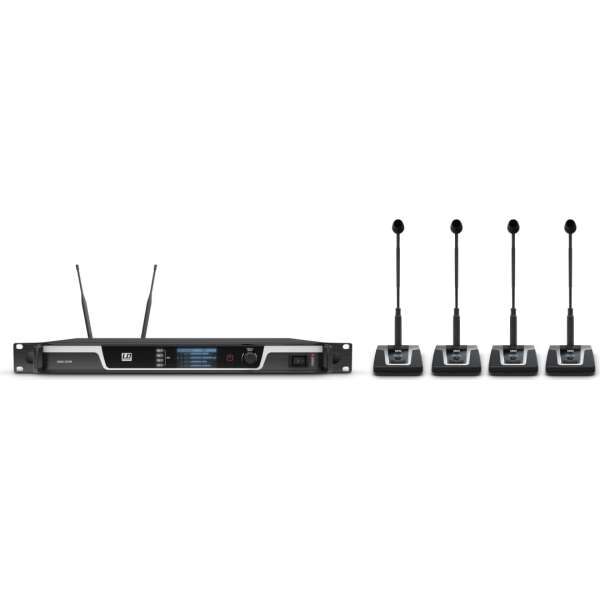 LD Systems U505 CS 4 - 4-Kanal kabelloses Konferenzsystem