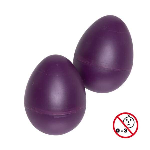 Stagg EGG-2 PP Egg shaker violet - Percussion Schütteleier paar
