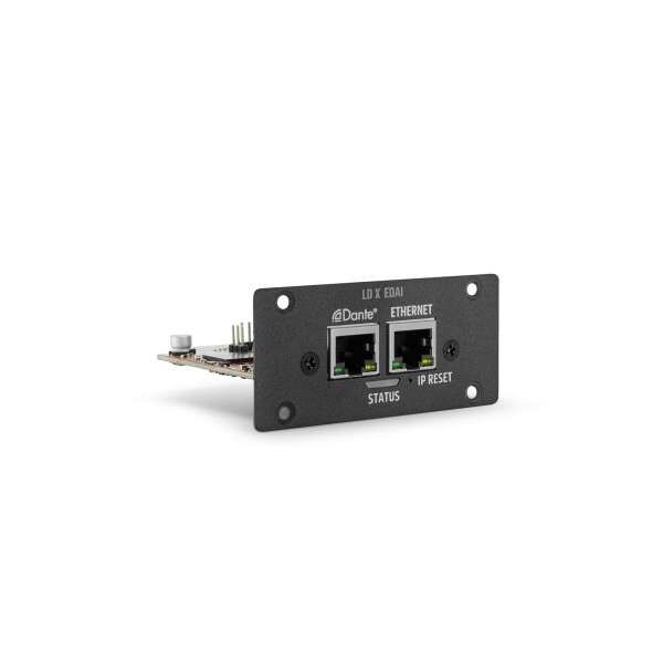 LD Systems X-EDAI - Ethernet & Dante Audio Interface-Erweiterungskarte für IPA-Serie