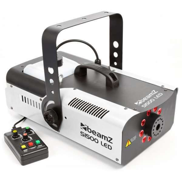 BeamZ S1500LED Smoke Machine 9x 3W RGB DMX