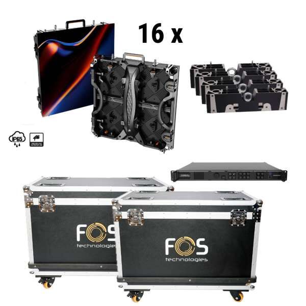 FOS ICON 2.9 Hybrid IP65 LED Wand SET 2x2m Plug and Play