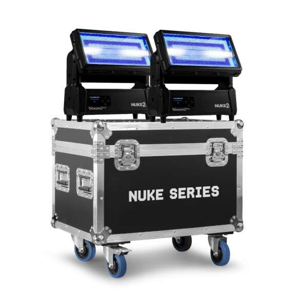BeamZ Pro Nuke2 - IP65 Outdooor Moving Strobe Wash Tourset 2