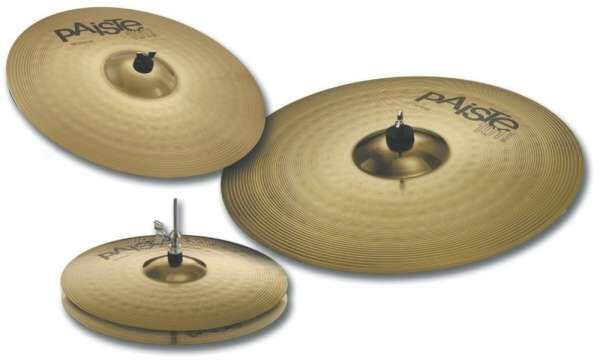 Paiste 101 Becken Set 3 - 14" HH / 16" Crash / 20" Ride