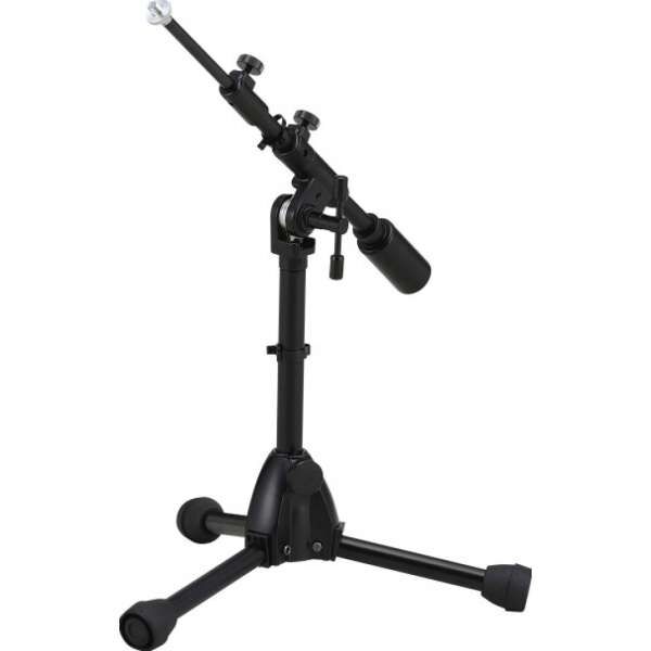 TAMA MS734ELBK Iron Works Studio Series Mikrofonständer - Extra niedriger Teleskoparmständer (3/8“ Anschluss)