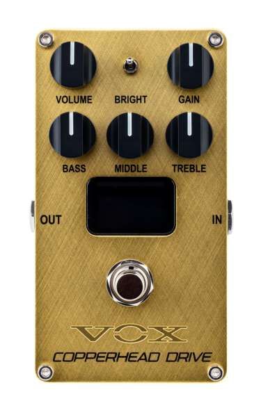 VOX VALVENERGY Copperhead Drive Effektpedal, Preamp, Nutube, Rock-Sound