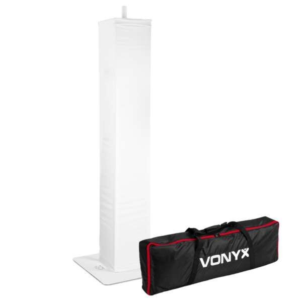 Vonyx DJP170 Licht- und Ton-Tower mit Hussen - Höhenverstellbar Truss Tower