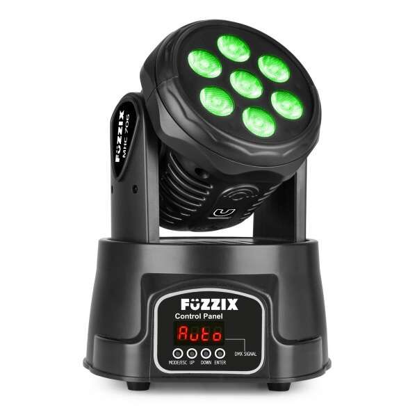 Füzzix MHC706 - Wash Moving Head 7x6W RGBW