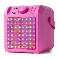 Vorschau: Fenton KAR50P Karaoke Lautsprecher mit LED Effekt pink Vorschau: Fenton KAR50P Karaoke Lautsprecher mit LED Effekt pink