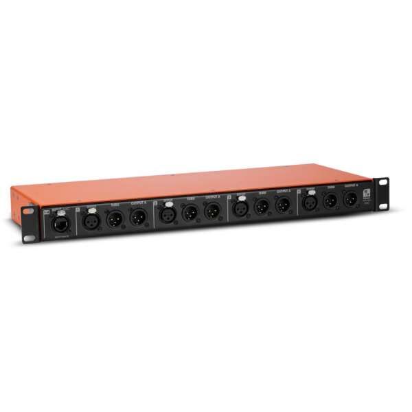 Palmer DELTA 4PM - 4-Kanal Passiver Mikrofon-Splitter mit Audio-over-Cat