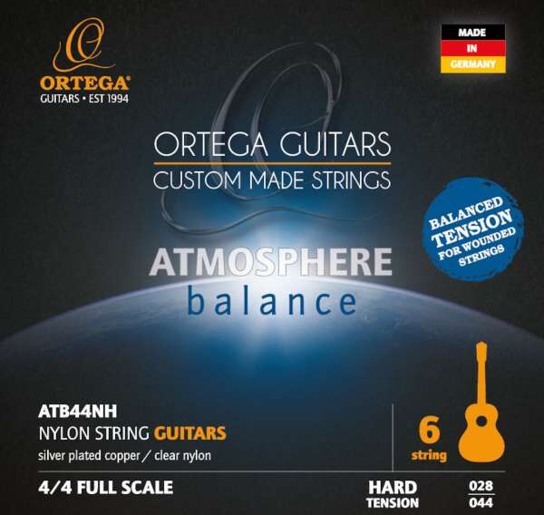 Ortega ATB44NH Nylon String Set Hard